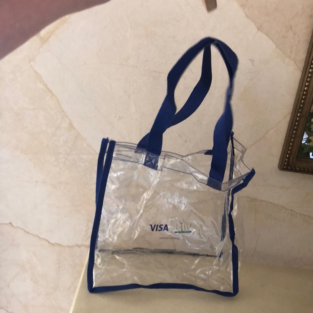 Super bowl LIV  Clear Plastic Stadium tote Bag